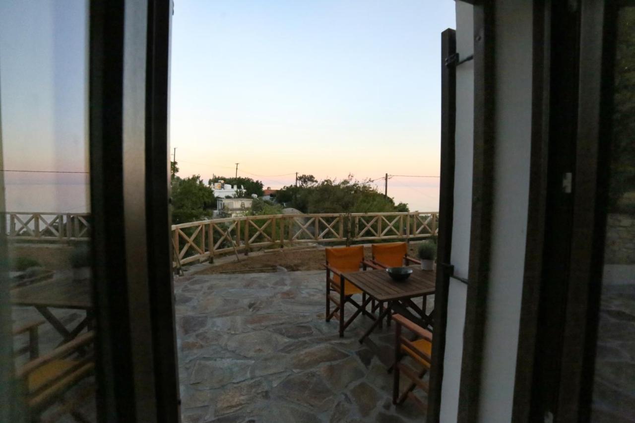 Ικαριων Γη Villa Manganítis Exteriör bild