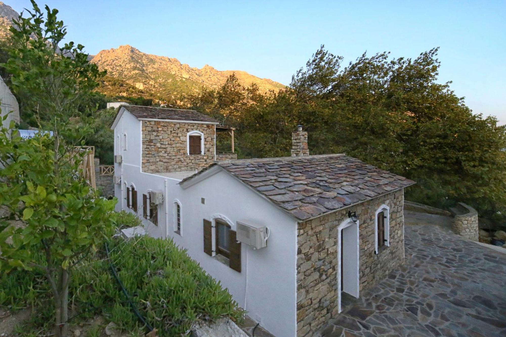 Ικαριων Γη Villa Manganítis Exteriör bild